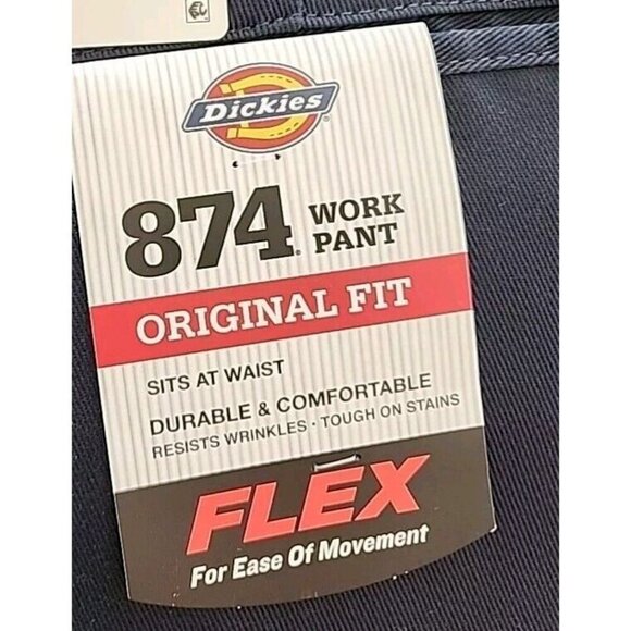Dickies 874 Work Pant Original Fit Flex Pants - Size 46 x 32 - NWT - Picture 1 of 3